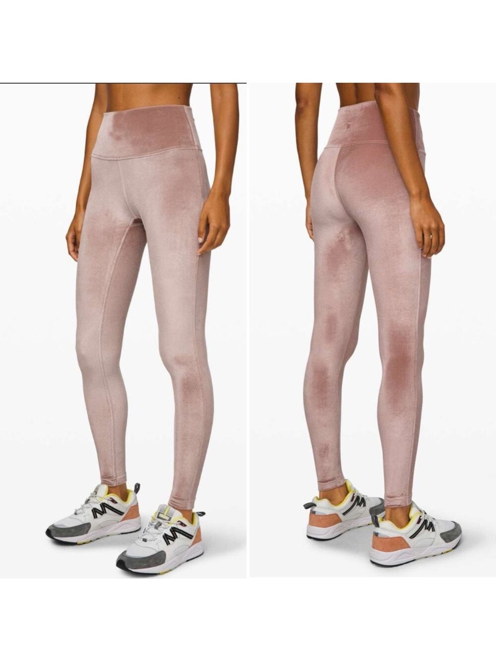 Lululemon Wunder Lounge High-Rise Tight 28" *Velvet
Spanish Oak light pink